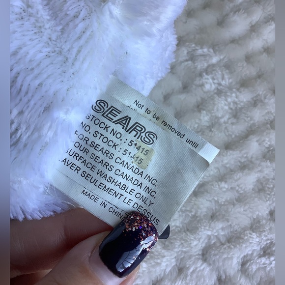 SEARS Plush 2002 Flurry Bear Stuffed Animal Toy with Tags - Picture 9 of 12